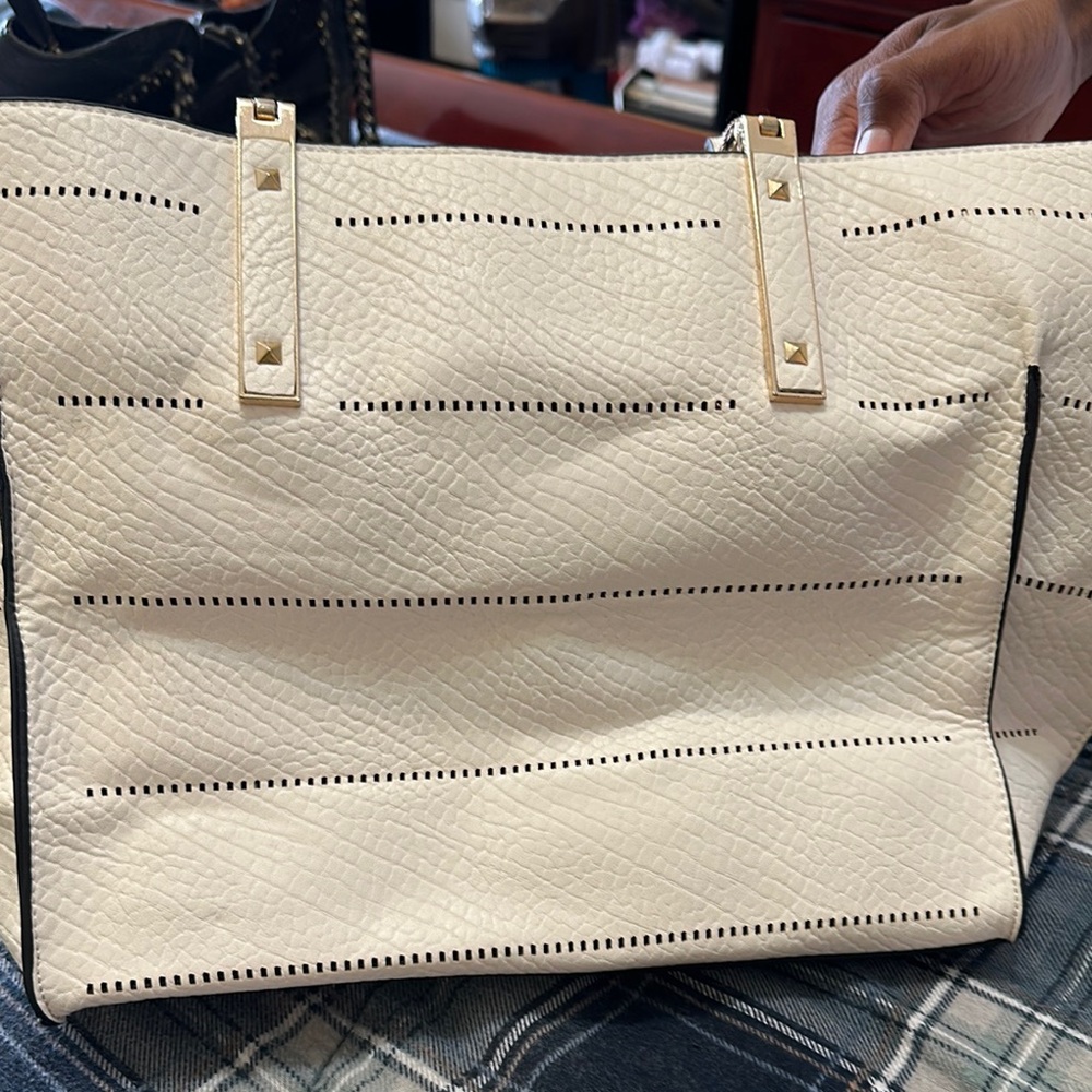 Elegant Cream Tote Bag